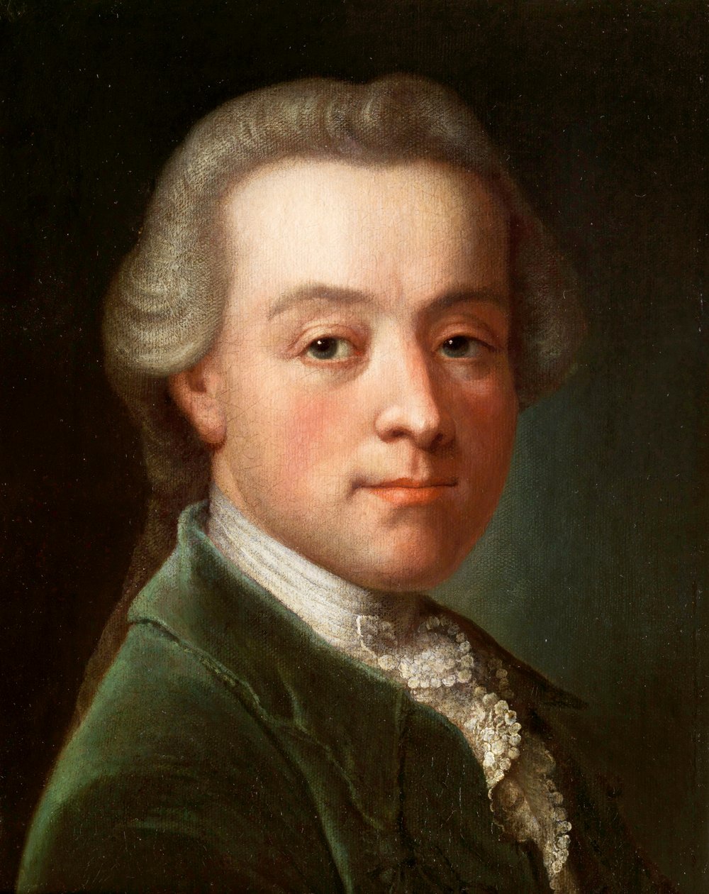 Muotokuva säveltäjä Wolfgang Amadeus Mozartista (Öljy kankaalle, Anonymous, n. 1789) tekijältä Anonymous Anonymous