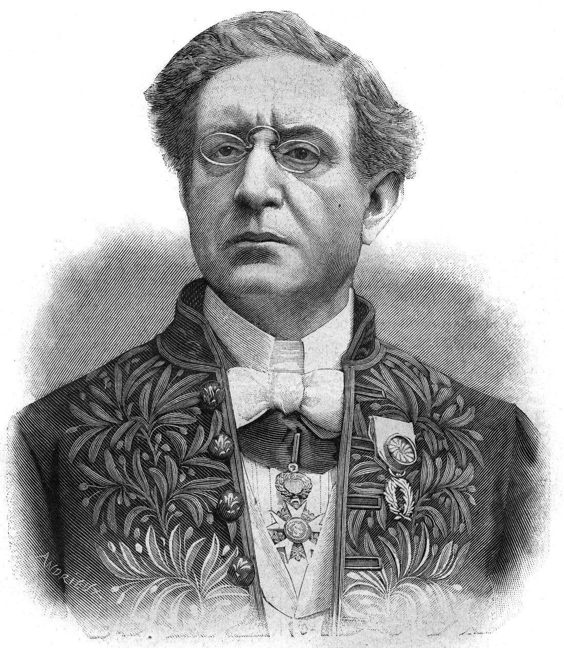 Taidemaalari Jean Joseph Constantin muotokuva nimeltä Benjamin-Constant (tai Benjamin Constant tekijältä Anonymous Anonymous