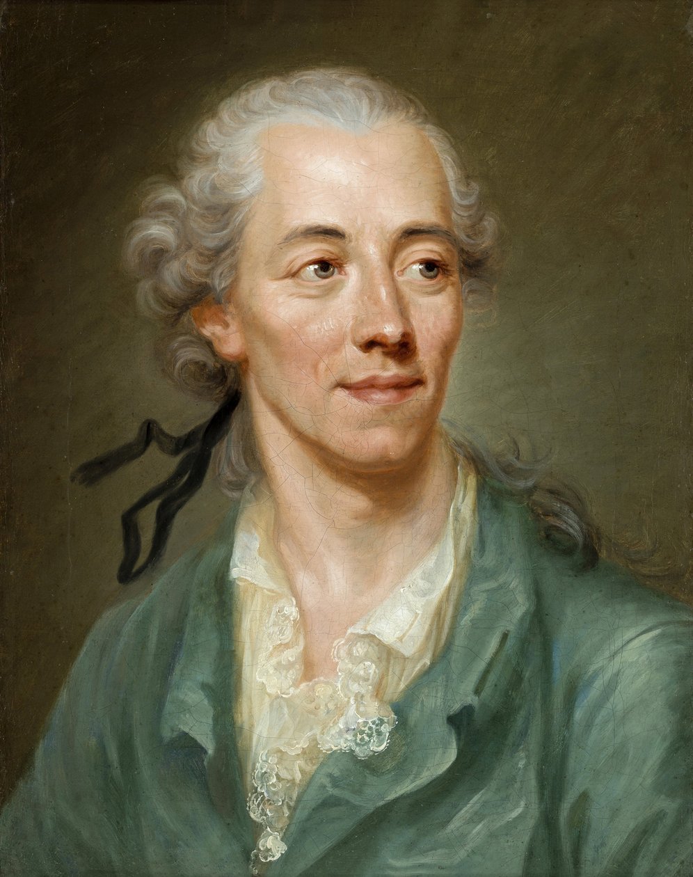 Runoilija Johann Georg Jacobin (1740-1814) muotokuva - anonyymi - Yksityiskokoelma - Öljy kankaalle - n. 1775 tekijältä Anonymous Anonymous