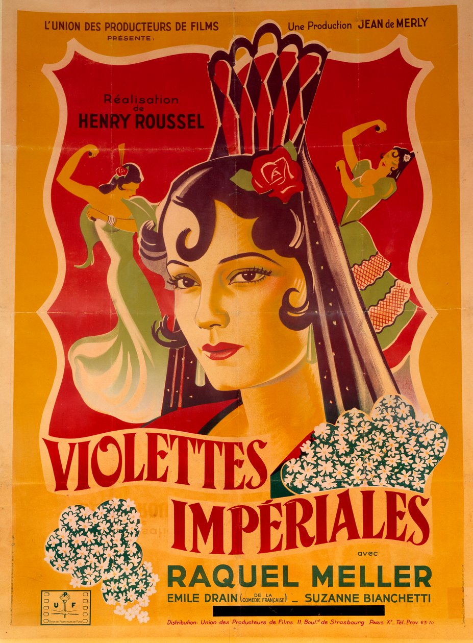Cartell de la pel·lícula "Violettes imperiales" de Henry Rousselfinnish tekijältä Anonymous Anonymous