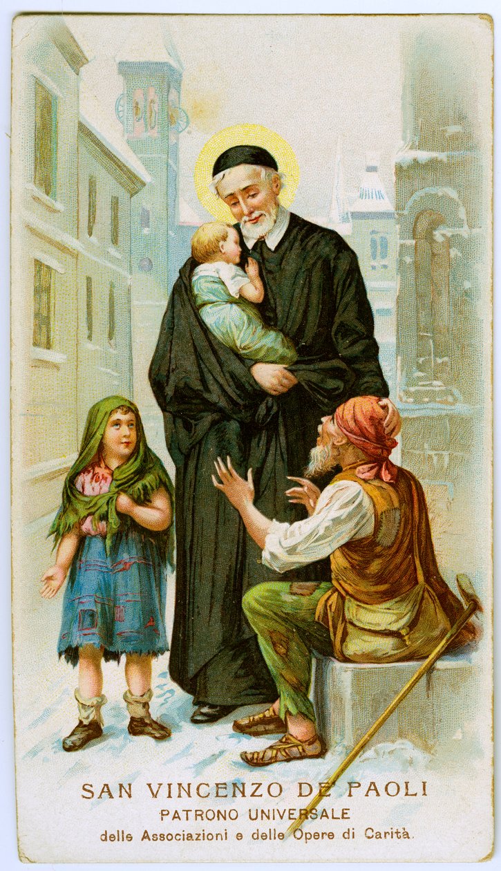 Saint Vincent de Paul (kaiverrus tekijältä Anonymous Anonymous