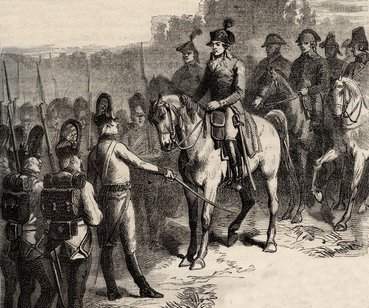 Lafayetten pidätys (Gilbert du Motier, Marquis de La Fayette tekijältä Anonymous Anonymous