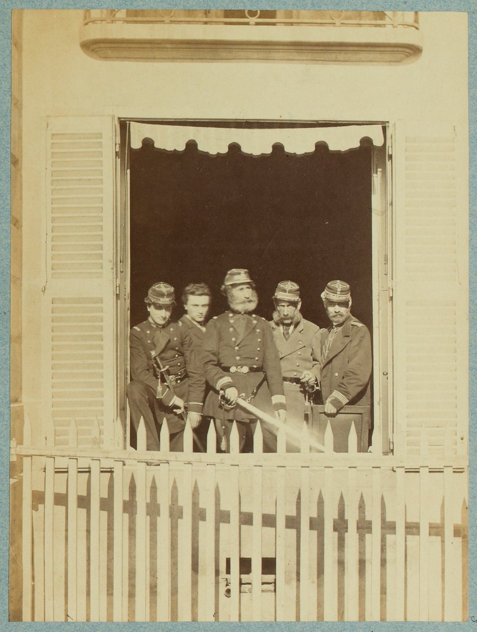 Vendomen paikan yleisesikunta kommuunin aikana, n. 1871 (m/v kuva) tekijältä Anonymous Anonymous