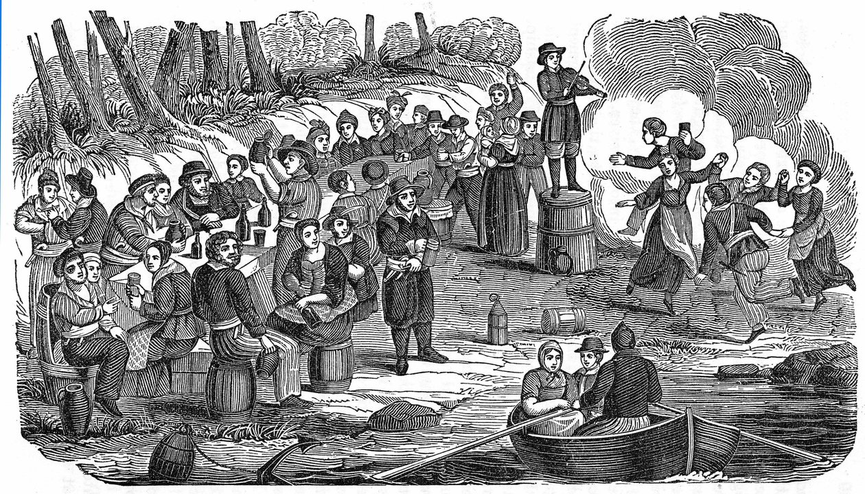 Merirosvojuhla: Edward Teachin miehistö dit Barbenoire (Blackbeard tai Blackbeard tekijältä Anonymous Anonymous