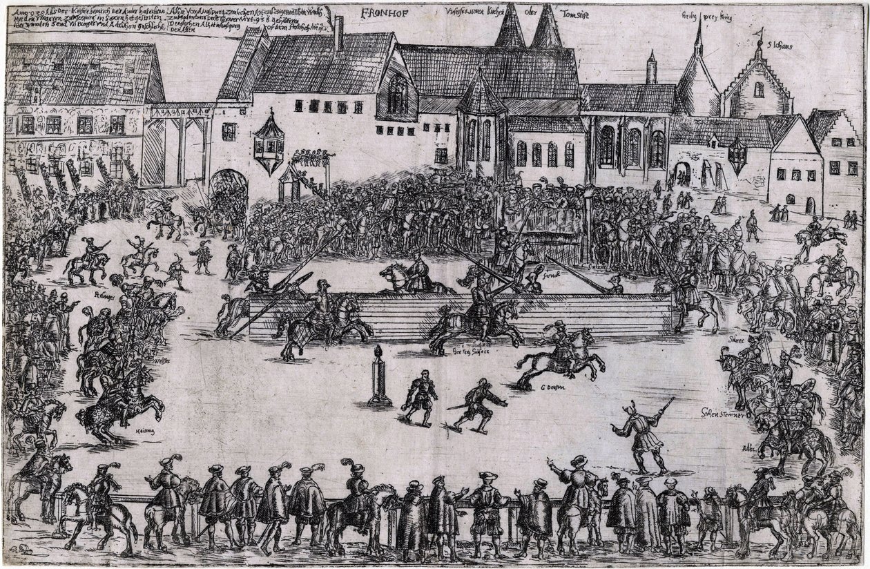 Turnaus Henry I Fowlerin aikaan (938) (Henri I de Saxe ou de Germanie, dit Henri l