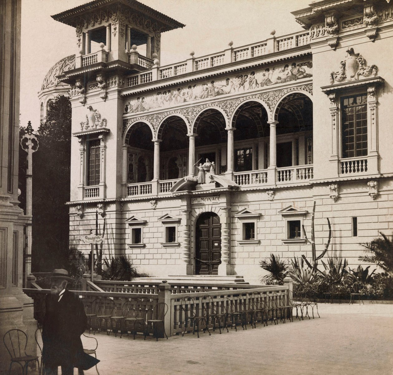 Vuoden 1900 yleisnäyttely - Vuoden 1900 yleisnäyttely Pariisissa: Monacon paviljonki - yksityinen kokoelma tekijältä Anonymous Anonymous