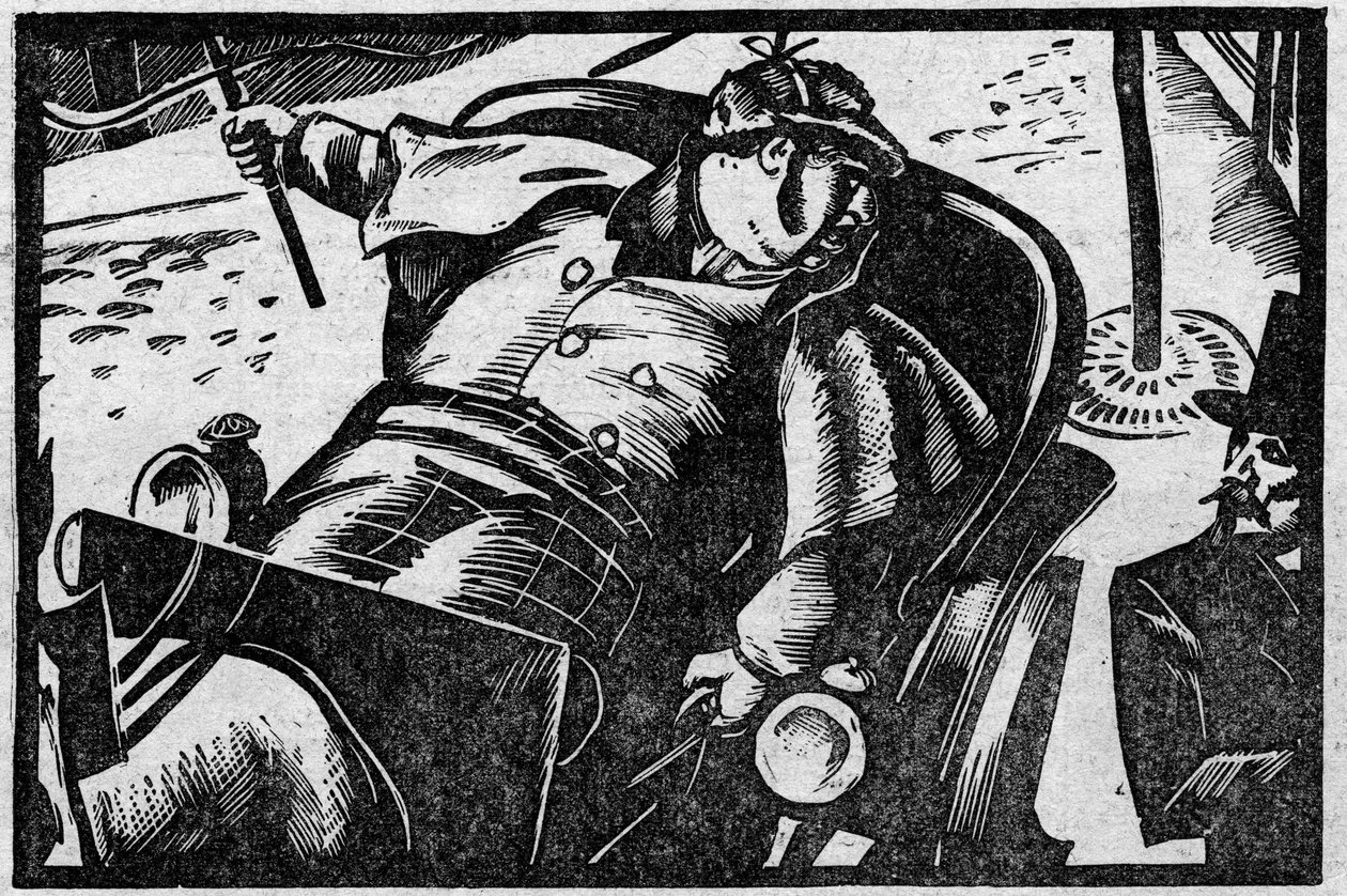 Erilaisia faktoja: valmentaja Jacques Collignon, tuomittu rotua vastaan valituksen tehneen asiakkaan murhasta, maksoi liikaa Pariisissa vuonna 1855. Kuva otettu julkaisusta "" Le petit journal illustrious"" 1931 tekijältä Anonymous Anonymous