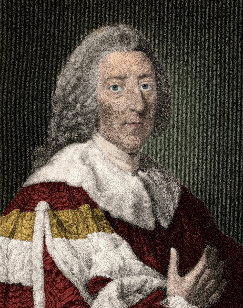 William Pitt vanhempi (1708-1778), Englannin valtiomies - William Pitt Vanhin Chathamin ensimmäinen jaarli tekijältä Anonymous Anonymous