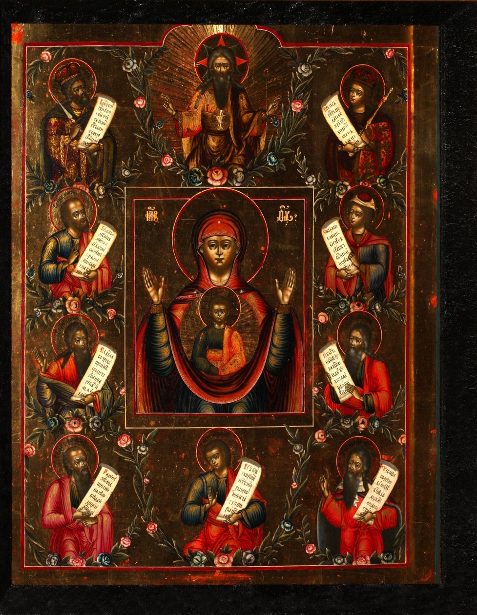 Our Lady of Kursk, 1800-luvun alku. tekijältä Anonymous Russian icon painter