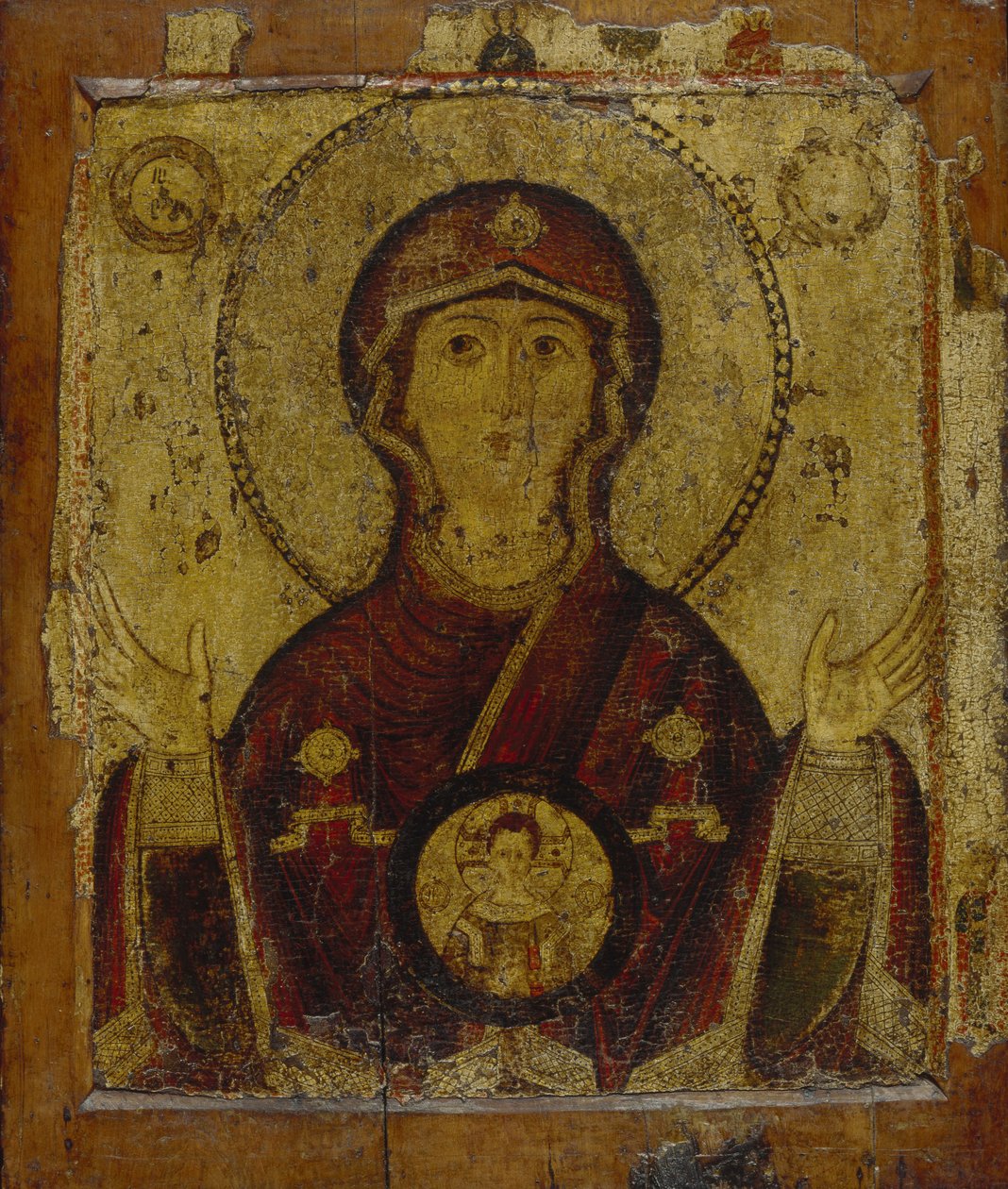 Our Lady of the Sign, 1200-luvun alku. tekijältä Anonymous Russian icon painter