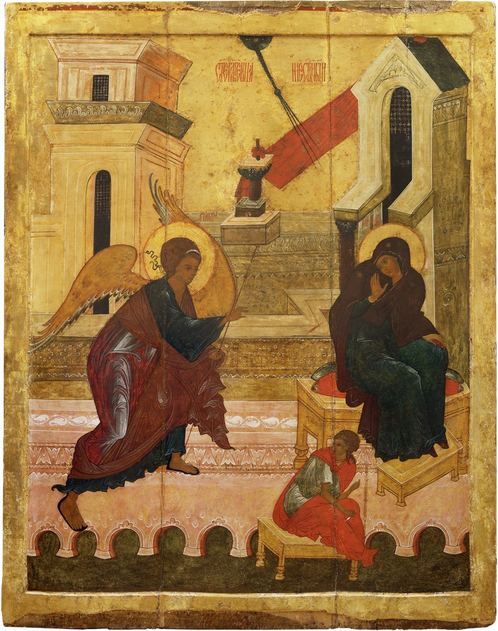 Ilmoitus, 1500-luvun puoliväli tekijältä Anonymous Russian icon painter