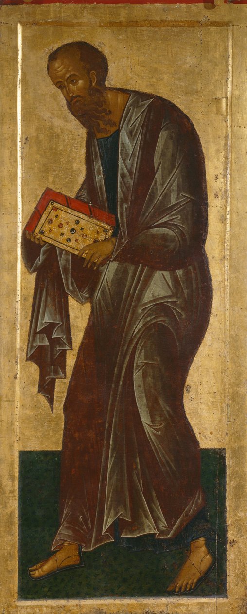 Apostoli Paavali Deesisin alueelta, 1497 tekijältä Anonymous Russian icon painter
