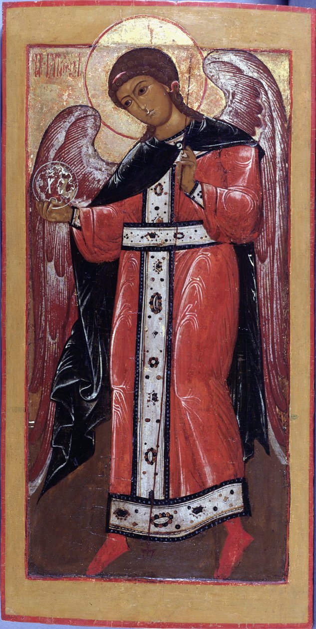 Arkkienkeli Gabriel tekijältä Anonymous Russian icon painter