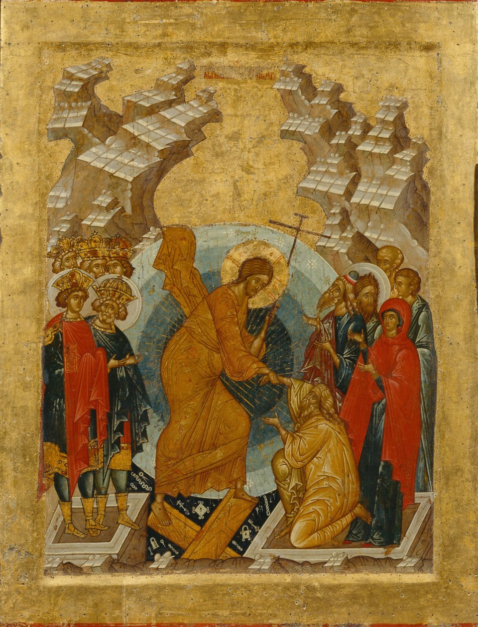 Laskeutuminen helvettiin tekijältä Anonymous Russian icon painter
