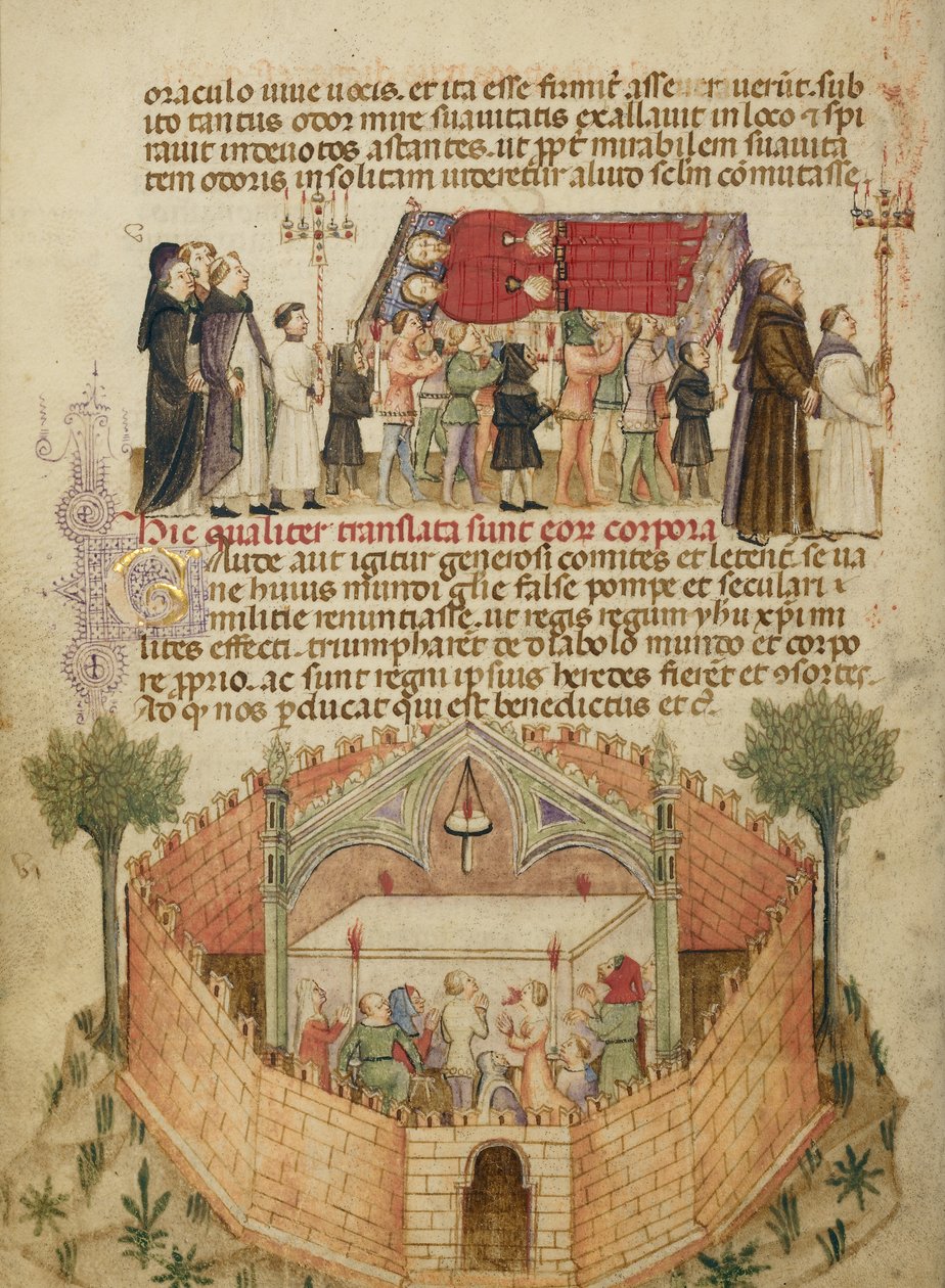 Legenda Venerabilium Virorum Aymonis et Vermondi (Legenda Venerabilium Virorum Aymonis et Vermondi) tekijältä Anovelo da Imbonate