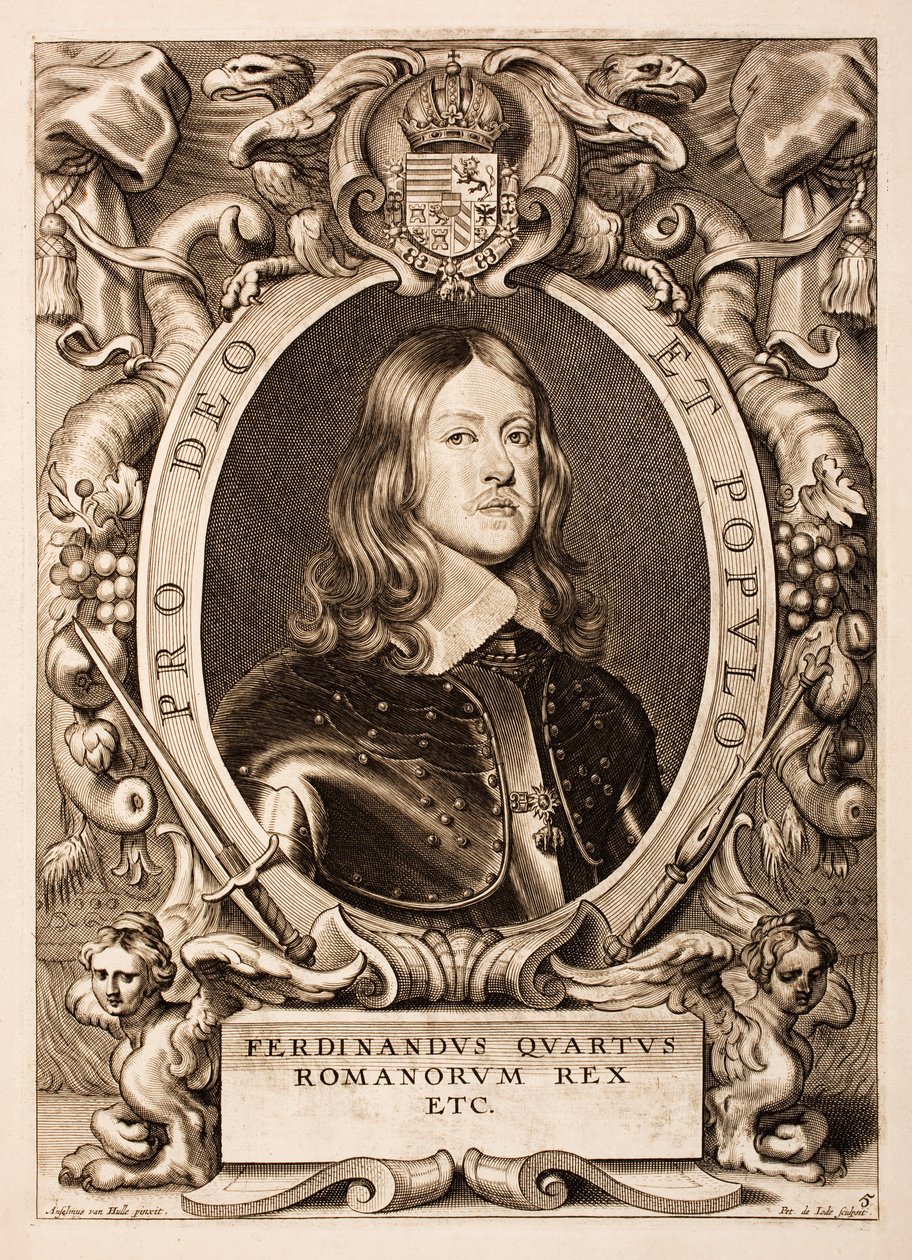 Ferdinand IV, roomalaisten kuningas tekijältä Anselmus van Hulle