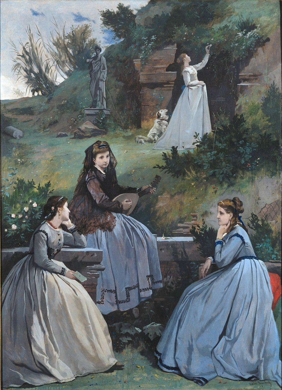 Kevätkuva tekijältä Anselm Feuerbach