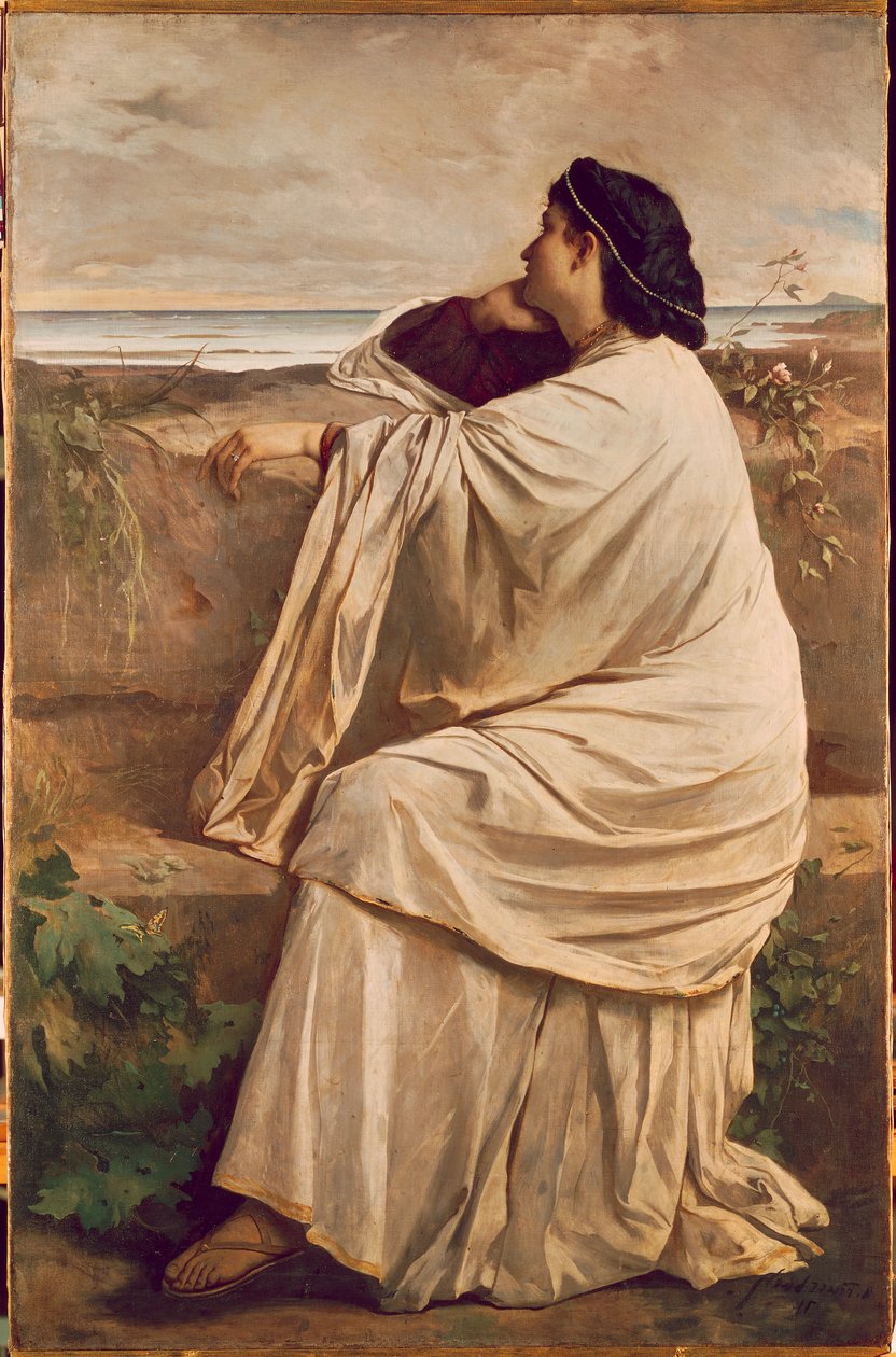 Iphigenia (öljy kankaalle) tekijältä Anselm Feuerbach