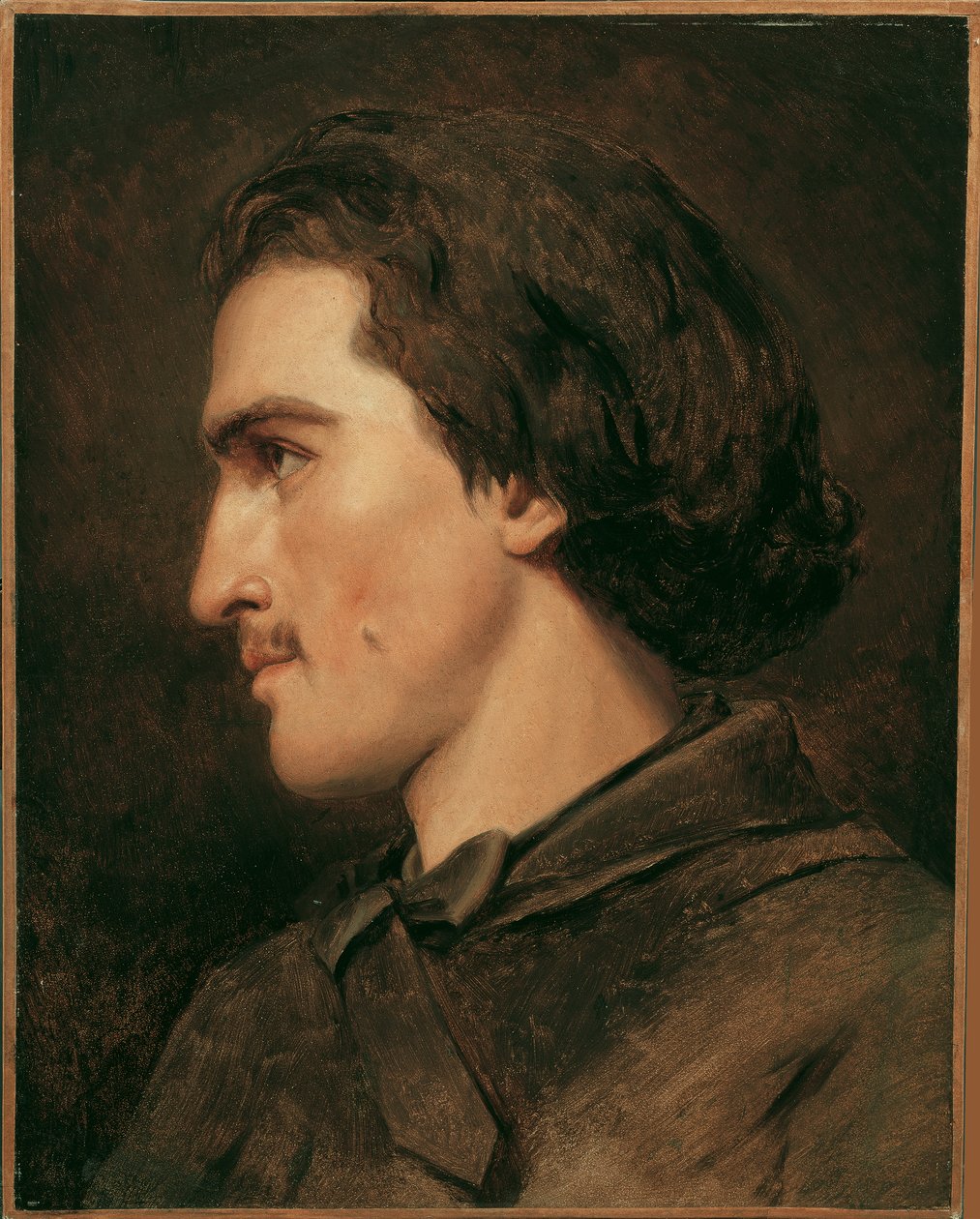 omakuva (?) tekijältä Anselm Feuerbach