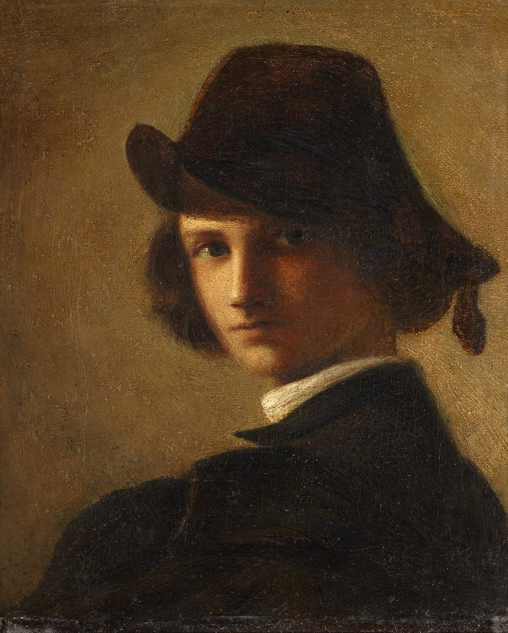 Omakuva poikana tekijältä Anselm Feuerbach