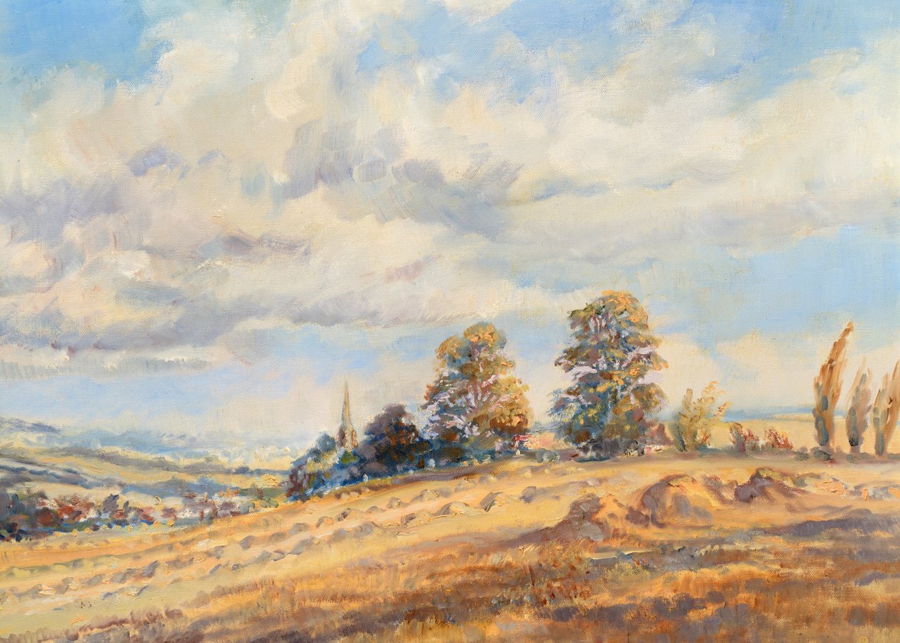 Ullenhall, Warwickshire (öljy aluksella) tekijältä Anthea Durose
