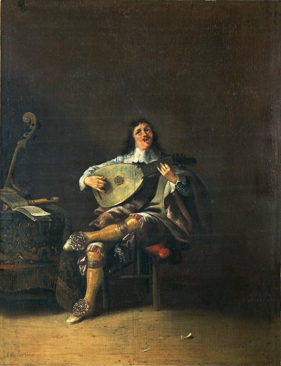 Viisi aistia: kuulo ... tekijältä Anthonie (1601 73) Palamedesz