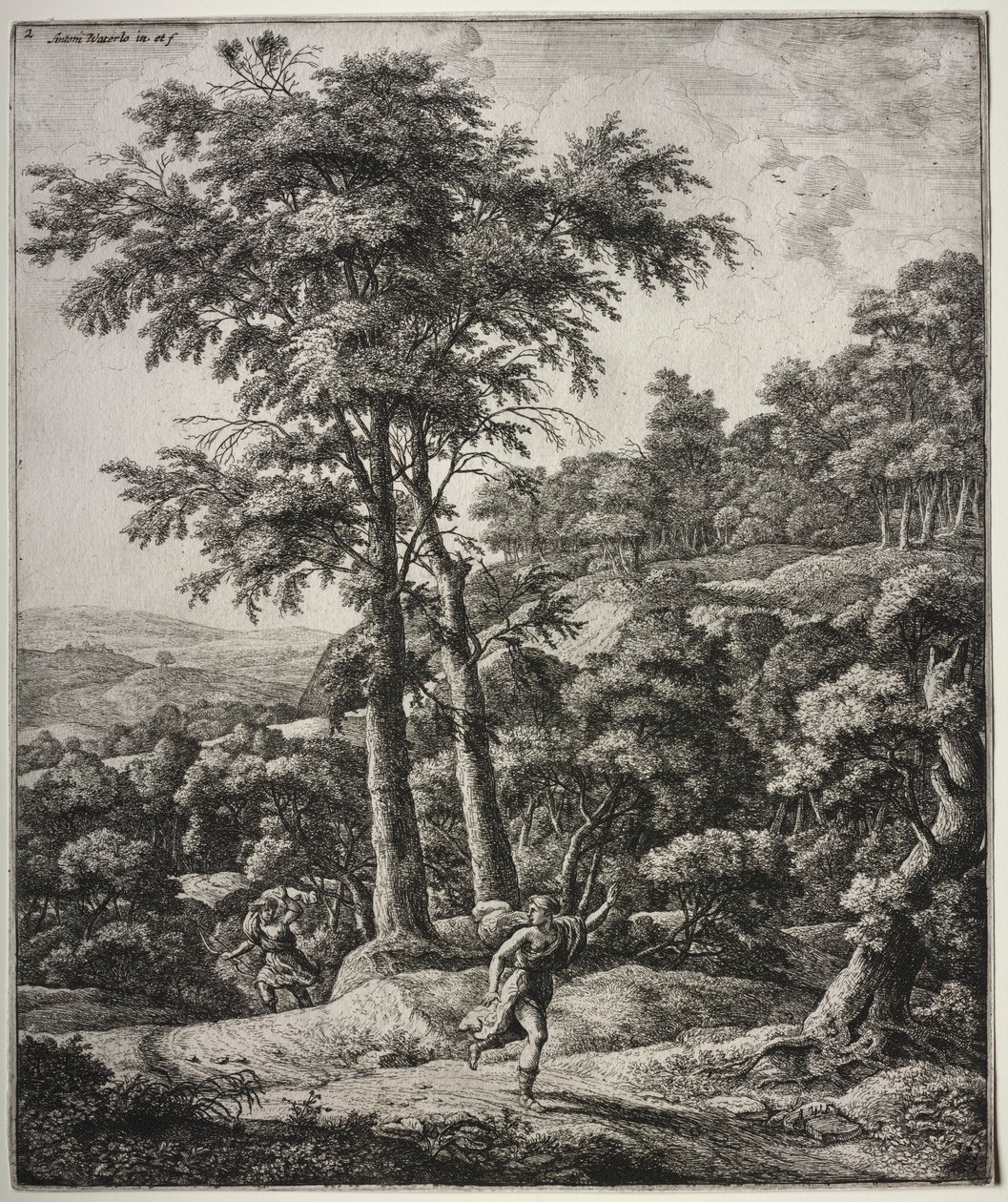 Apollo ja Daphne. tekijältä Anthonie Waterloo