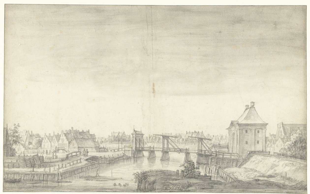 Kolmas Heiligewegspoort Amsterdamissa tekijältä Anthonie Waterloo