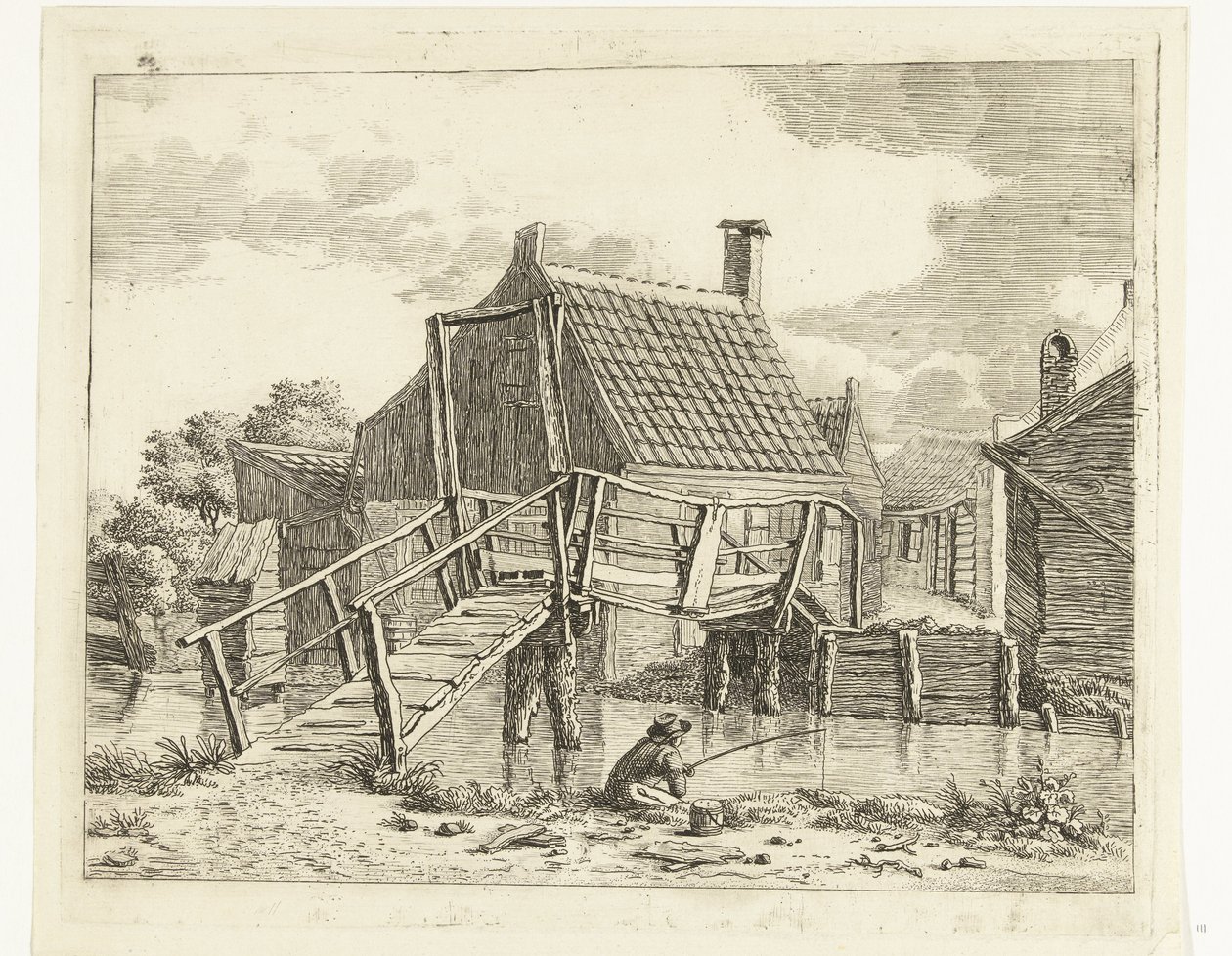 Fora de la porta de la finestra finlandesa tekijältä Anthonie van den Bos