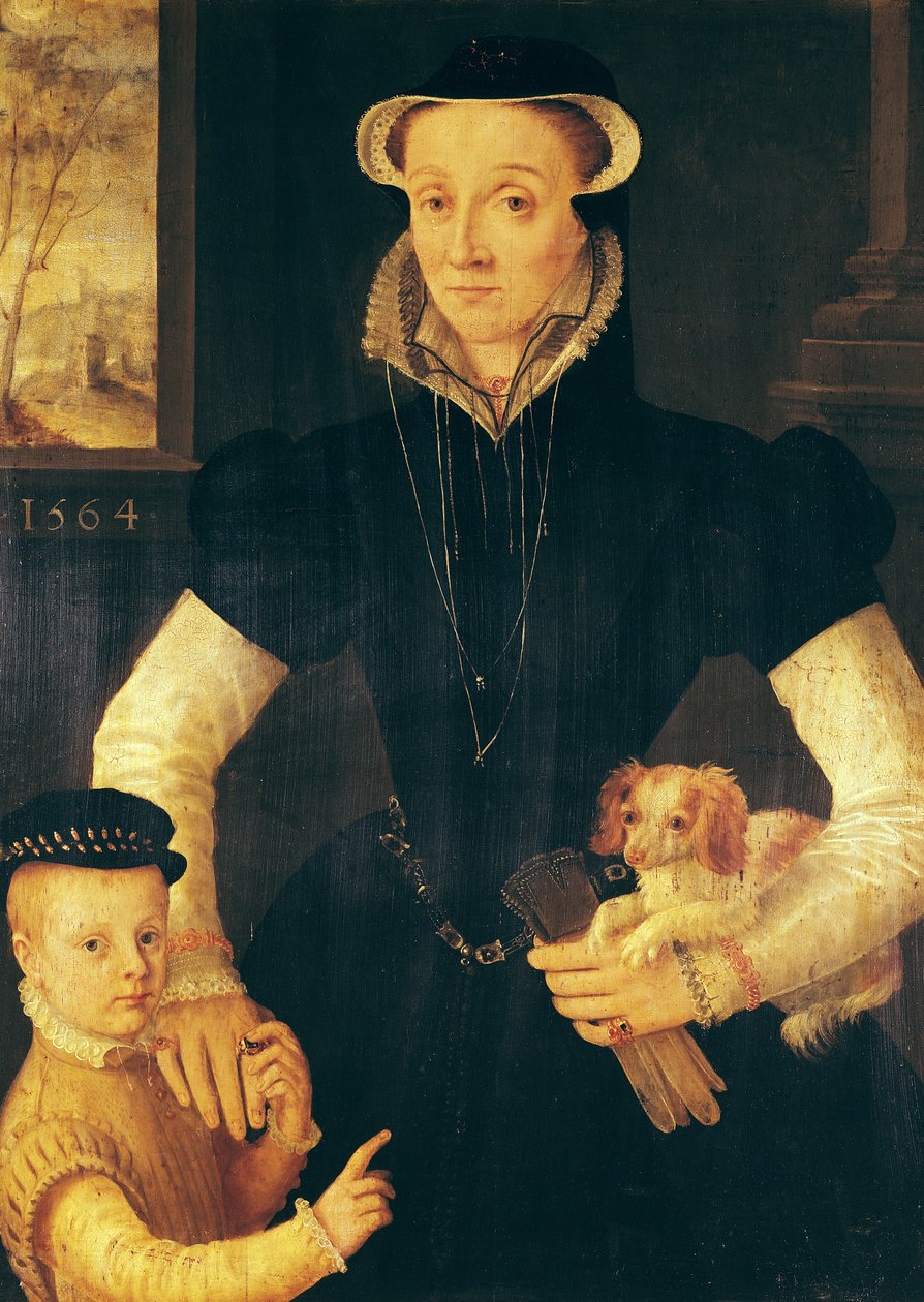 Leski ja hänen poikansa, 1564 tekijältä Anthonis van Dashorst Mor