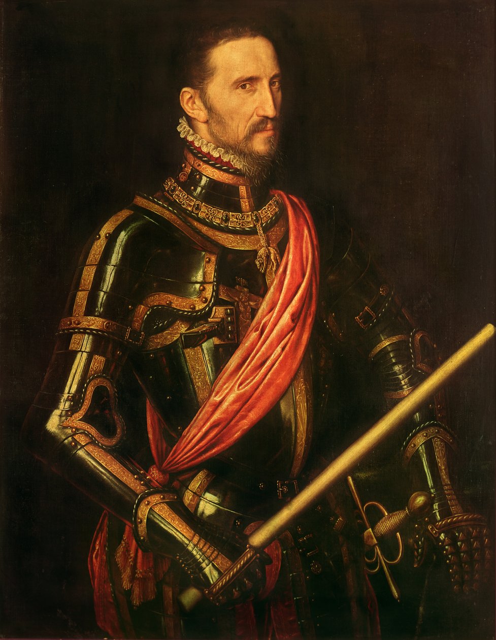 Muotokuva Fernando Álvarez de Toledosta, Alban kolmannesta herttuasta (1508 - 1582), 1549 tekijältä Anthonis van Dashorst Mor