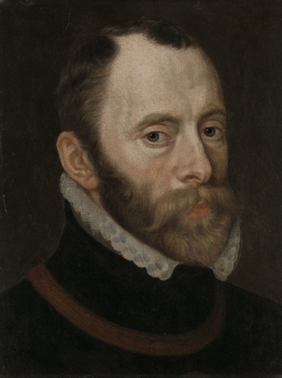 Philippe de Montmorencyn muotokuva, Hornen kreivi, Alankomaiden amiraali, valtioneuvoston jäsen tekijältä Anthonis Mor (copy after)