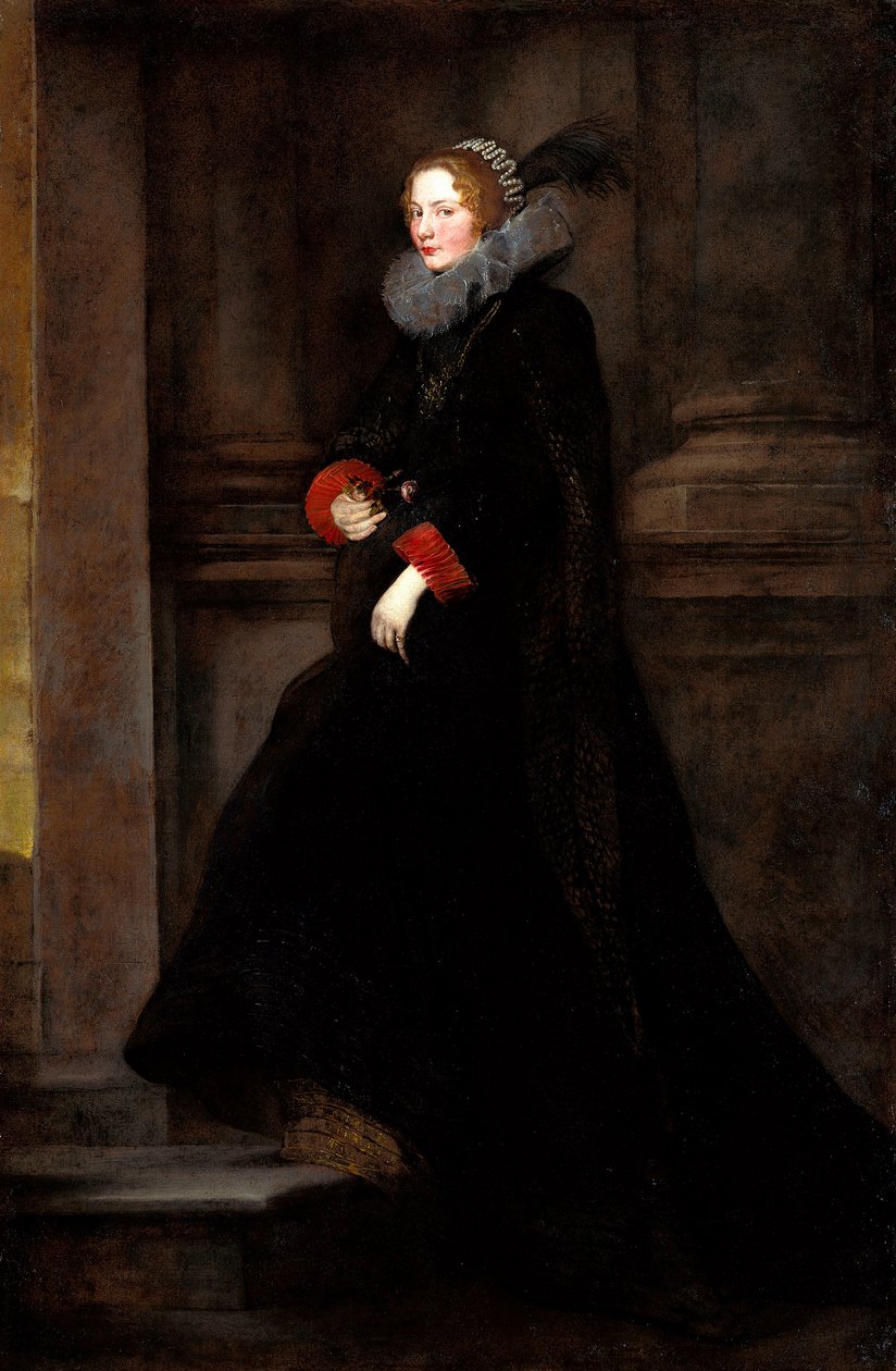 Marchesa Geronima Spinola tekijältä Anthony van Dyck