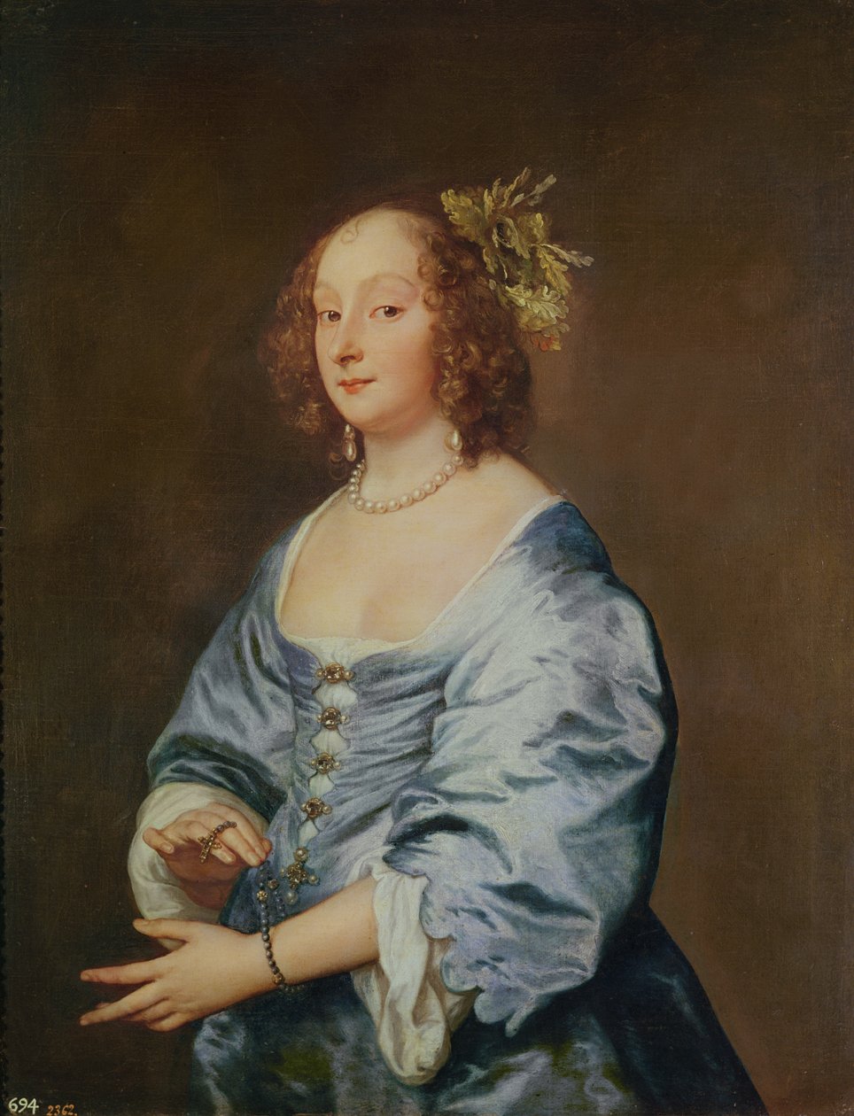 Marie Ruthven, Lady van Dyck, n. 1639 tekijältä Anthony van Dyck