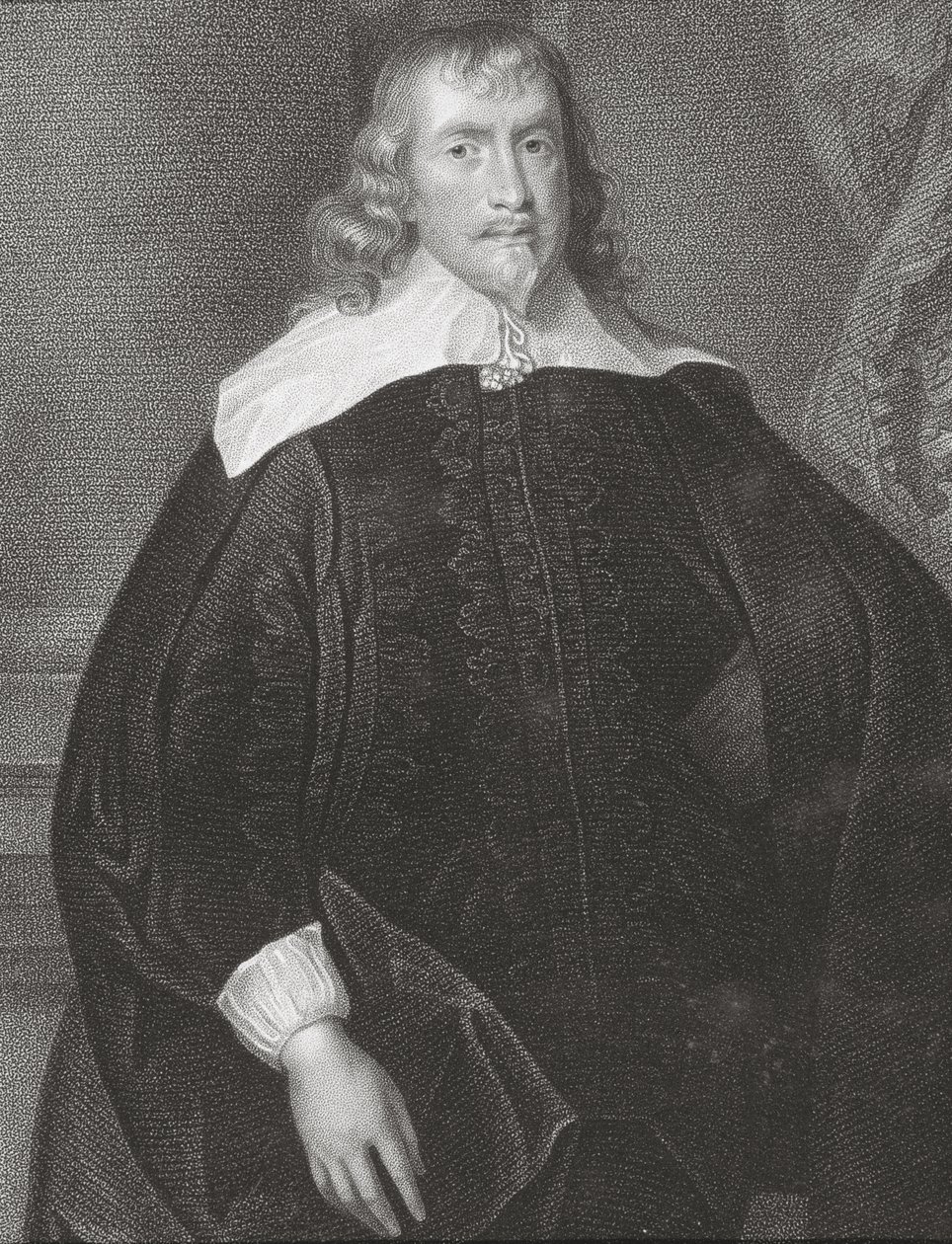 Francis Russellin (1593-1641) muotokuva Bedfordin 4. Earlista, "Lodge