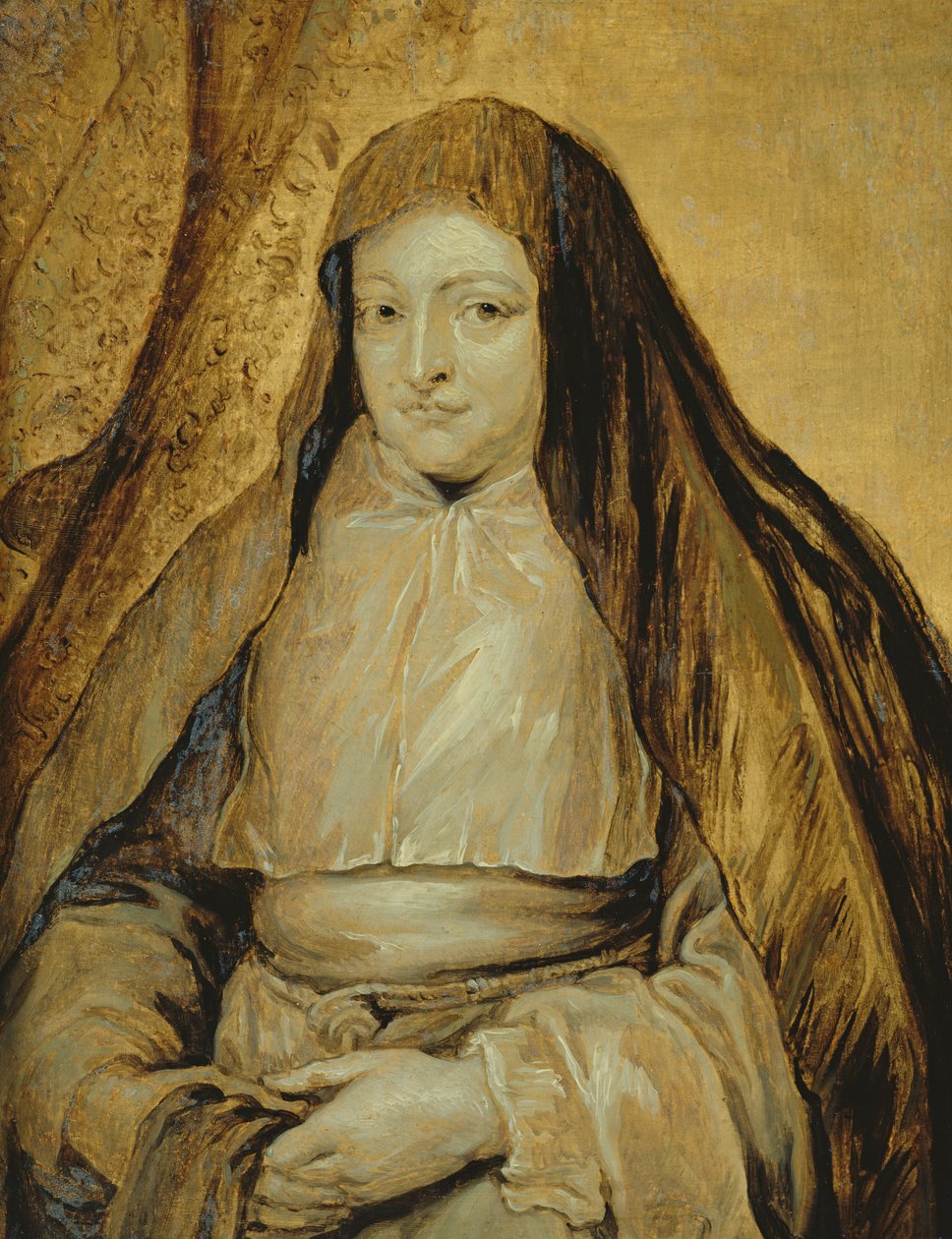 Espanjalaisen Isabella Clara Eugenian muotokuva, n. 1627-32 tekijältä Anthony van Dyck
