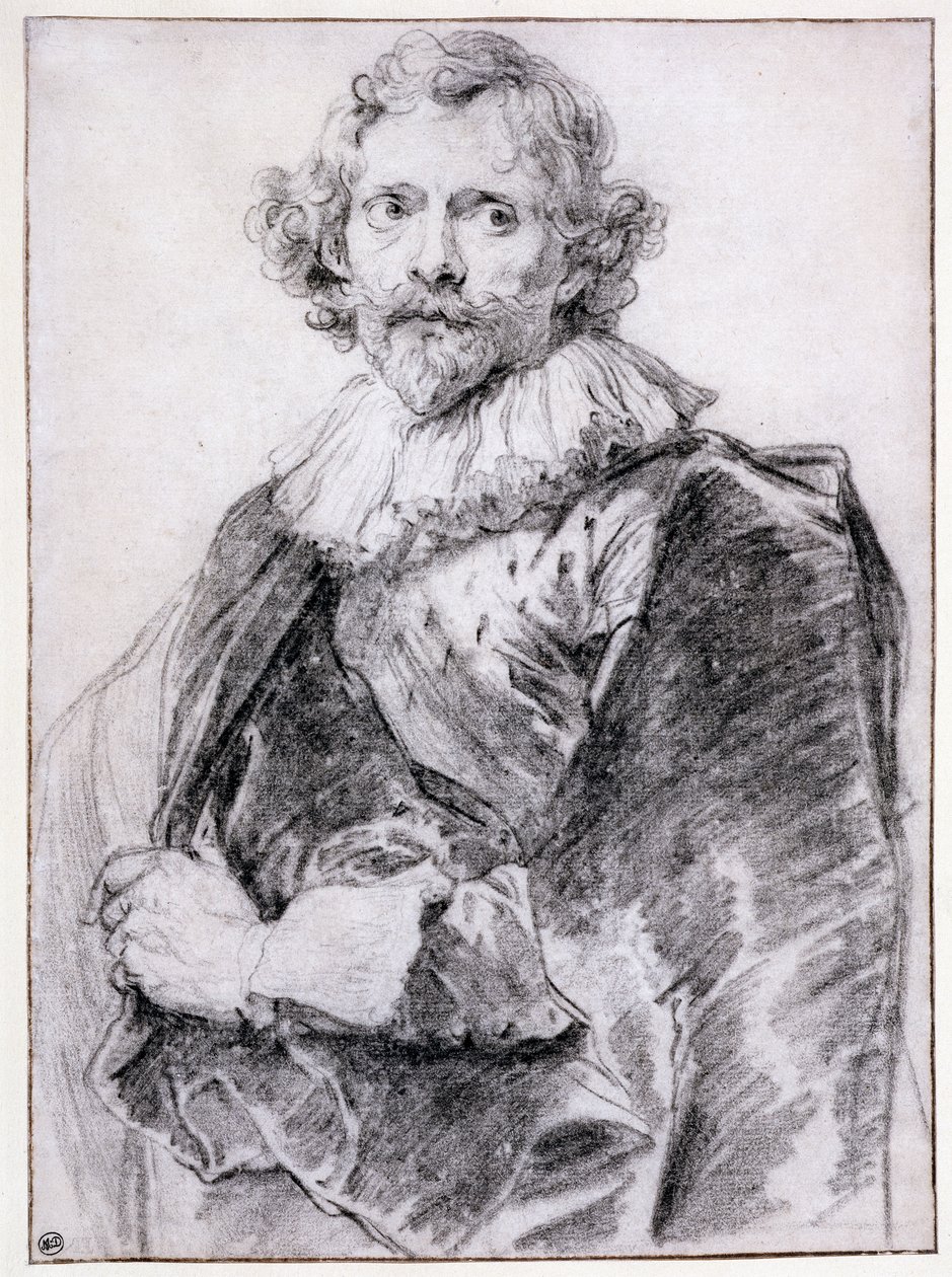 Lucas Vorstermanin (1595-1675) muotokuva, n. 1631 tekijältä Anthony van Dyck