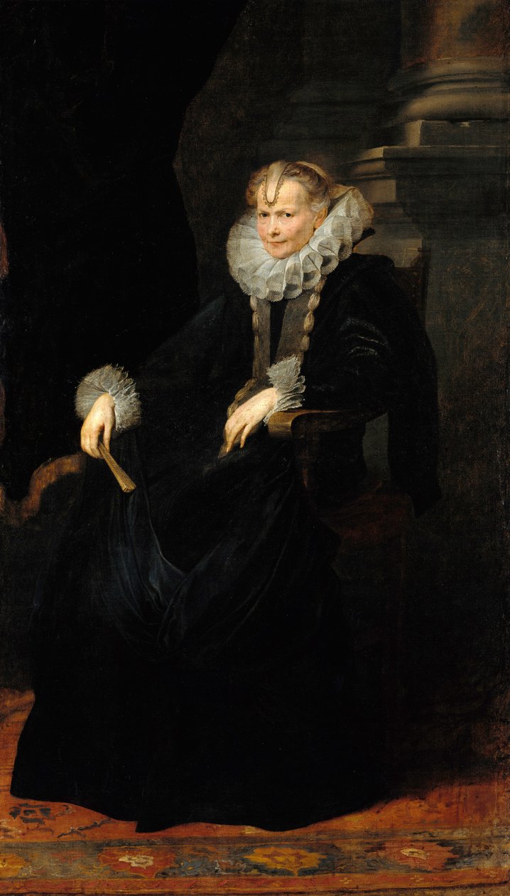 Genovese -naisen muotokuva tekijältä Anthony van Dyck