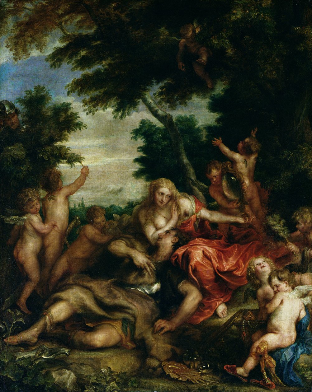 Rinaldo ja Armida, tekijältä Anthony van Dyck