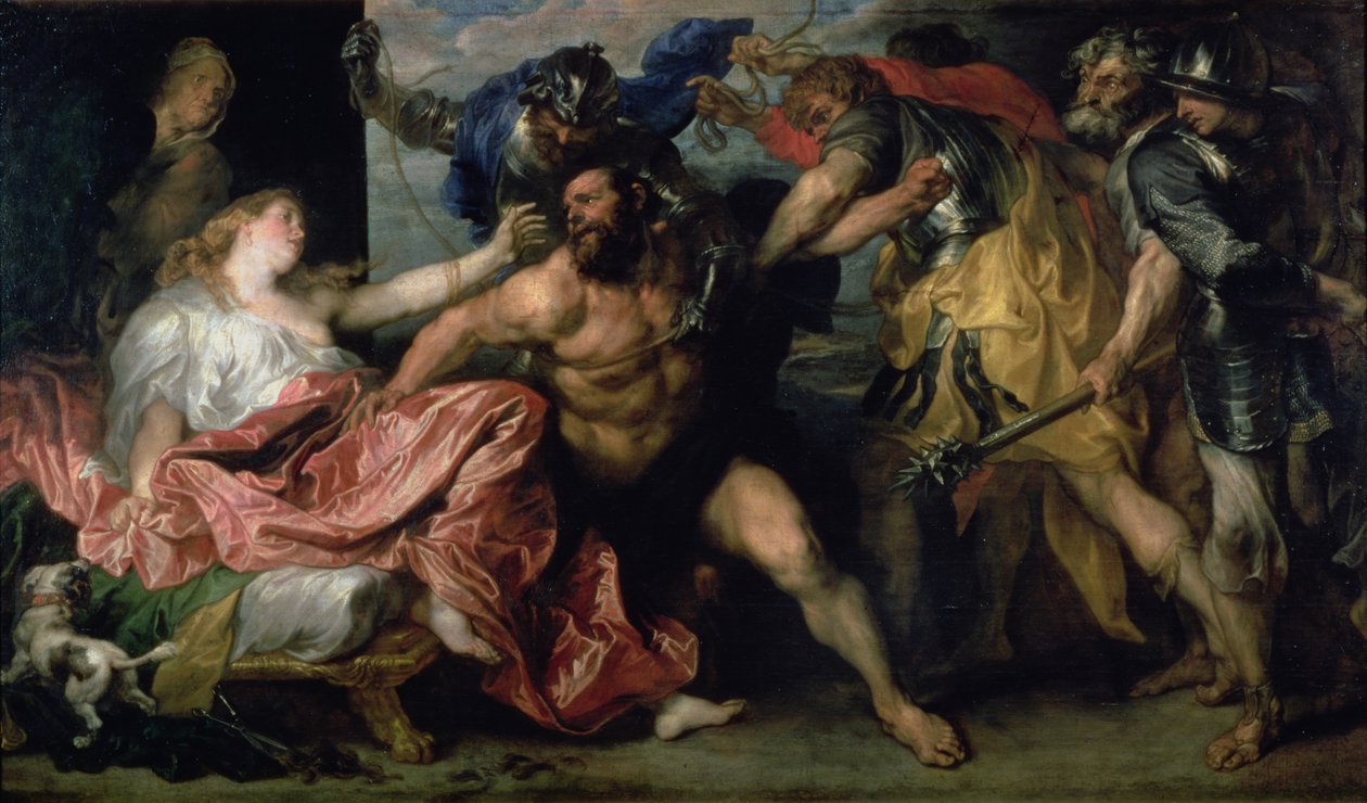 Simsonin pidätys, noin 162830 tekijältä Anthony van Dyck