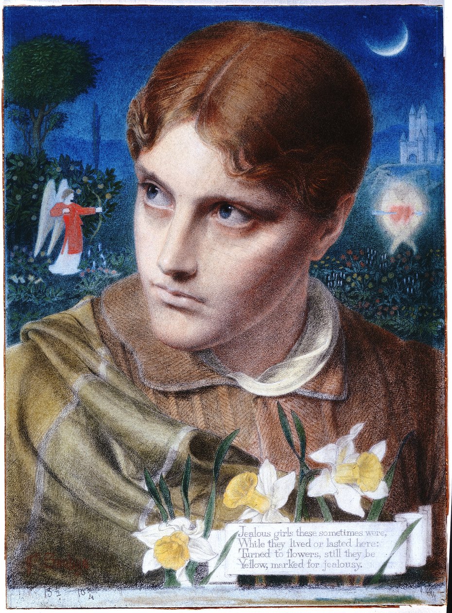 Kateus (liitu ja kynä aluksella) tekijältä Anthony Frederick Augustus Sandys