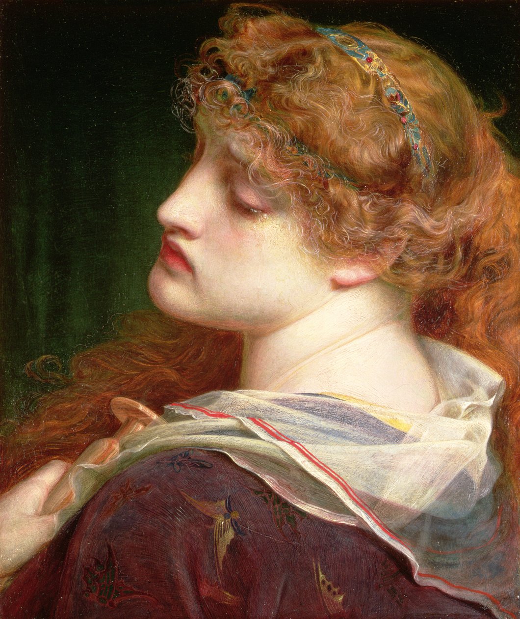 Maria Magdaleena, 1862 tekijältä Anthony Frederick Augustus Sandys