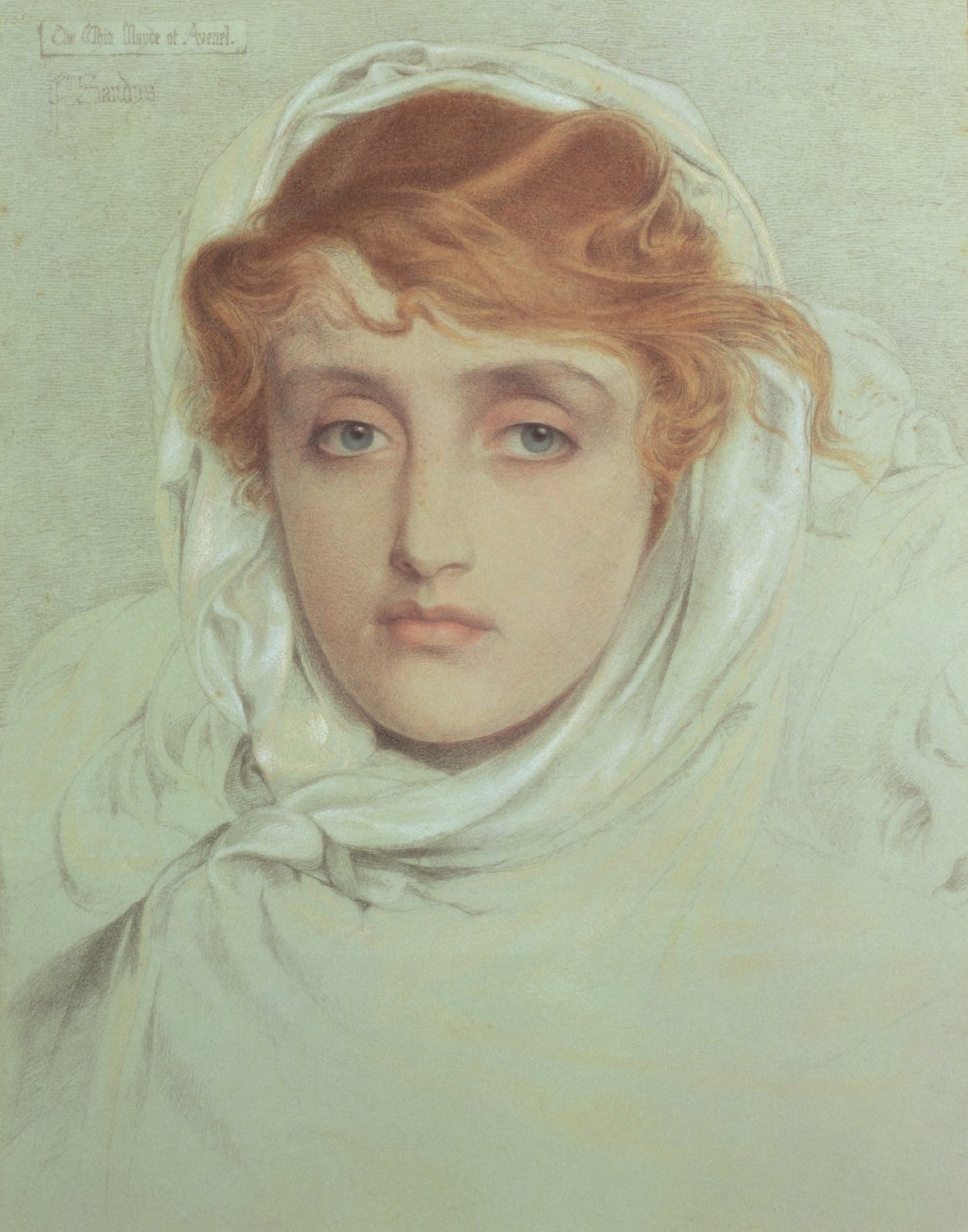 The White Mayde of Avenel, 1902 tekijältä Anthony Frederick Augustus Sandys