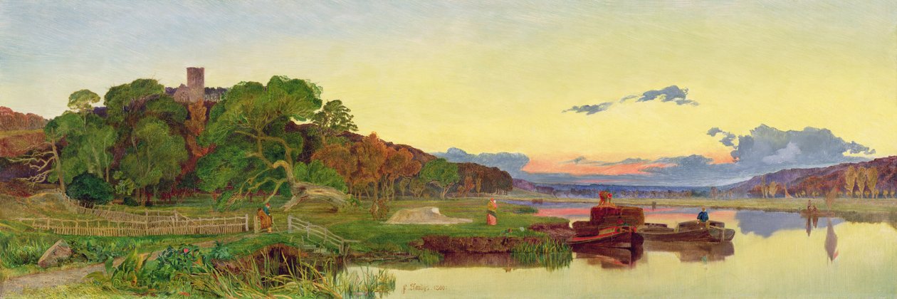 Whitlingham, Norfolk, 1860 tekijältä Anthony Frederick Augustus Sandys
