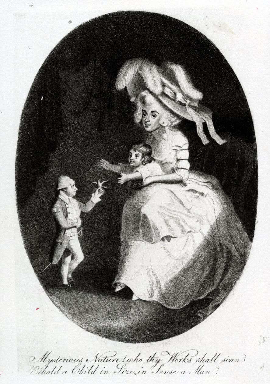 Pieni kreivi Boruwlaski, 1788 tekijältä Anthony van Assen