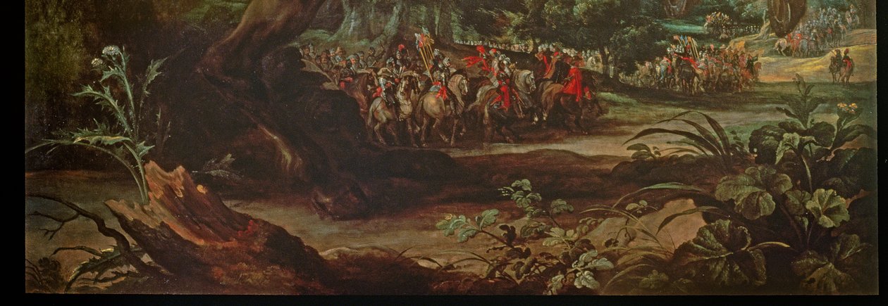 Yksityiskohta Duc dArenbergin muotokuvasta, n. 1641 öljy kankaalle tekijältä Anthony van Dyck