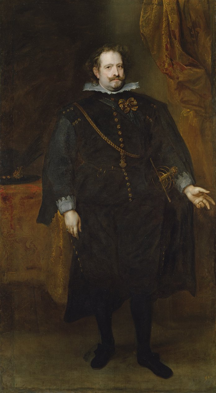 Diego Felipe de Guzman, Leganesin markiisi, noin 1634. tekijältä Anthony van Dyck