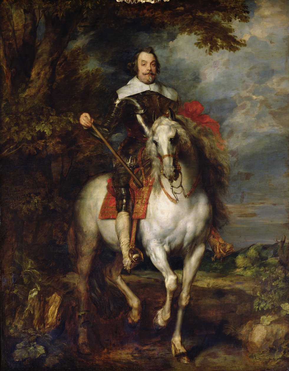 Don Francisco de Moncadan ratsastusmuotokuva (1586-1635) tekijältä Anthony van Dyck