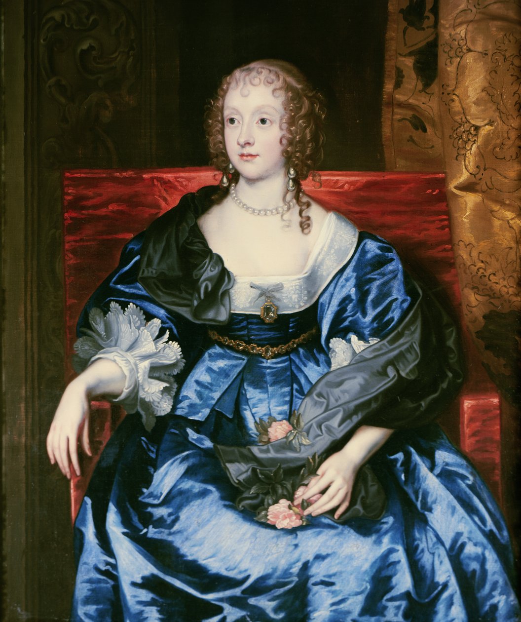 Lady Anne Cecil (öljy) tekijältä Anthony van Dyck