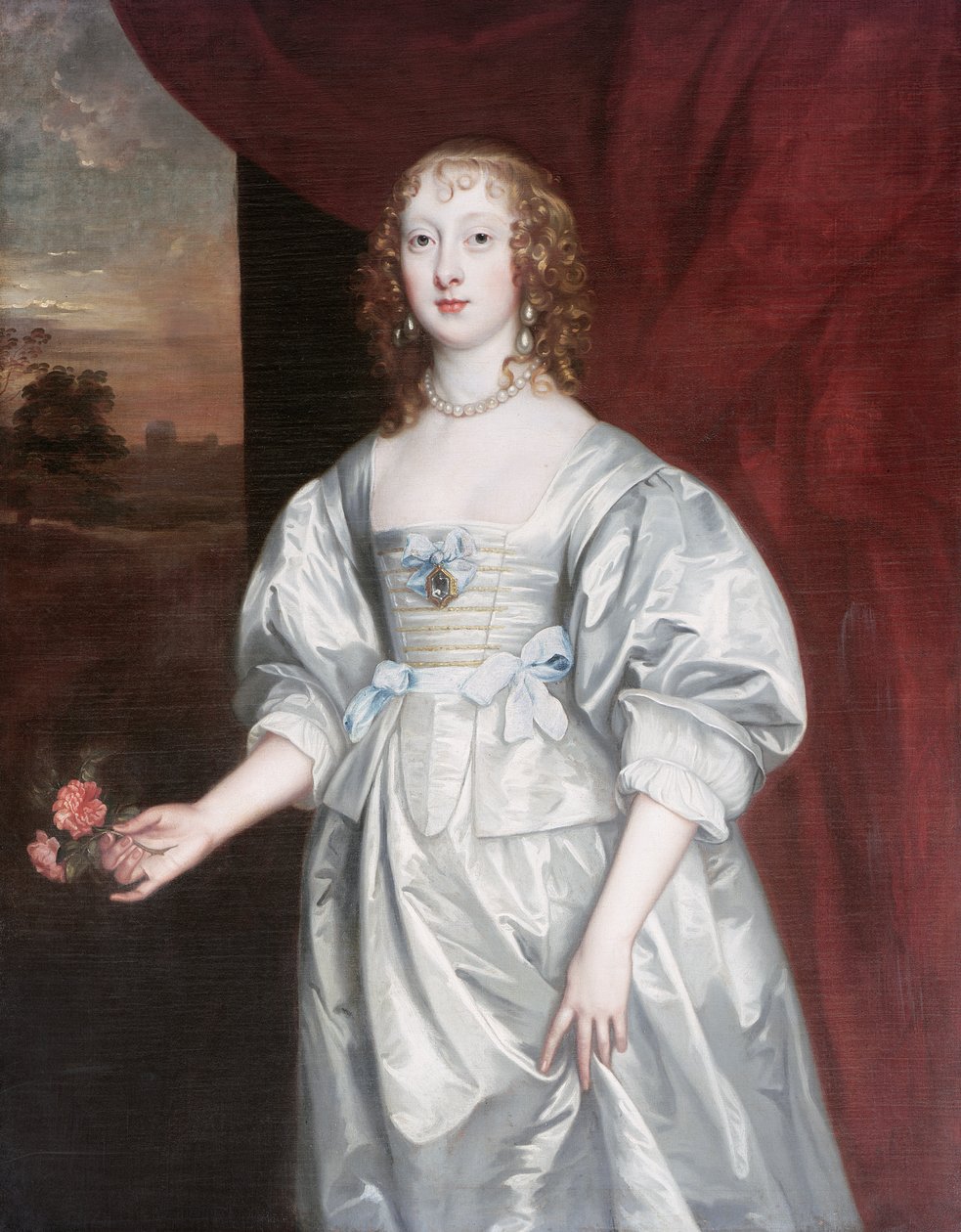 Lady Elizabeth Cecil tekijältä Anthony van Dyck